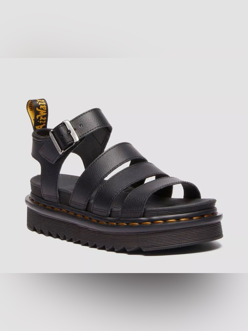 NWOT Doc Martens Air Wair Athena Leather Strap Platform Sandals